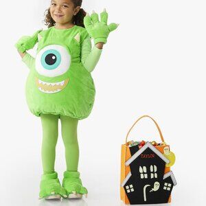 Pottery Barn Kids Disney Pixar Monsters Inc. Mike Wazowski Costume (2T–3T)